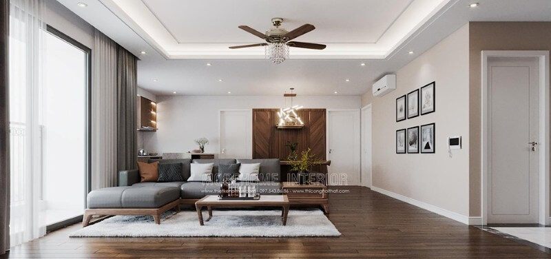 Trang trí nội thất phòng khách chung cư