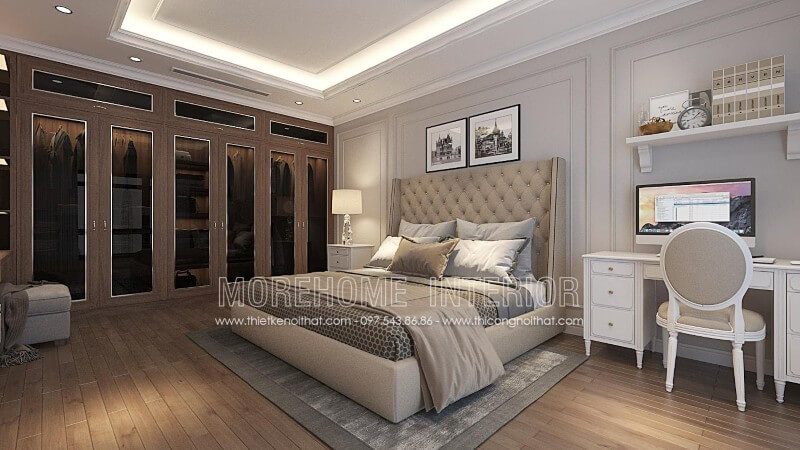 Phòng ngủ chung cư cao cấp cần được trang trí bằng một mẫu giường ngủ độc đáo và ấn tượng để tạo nên một không gian sống thật đẹp.